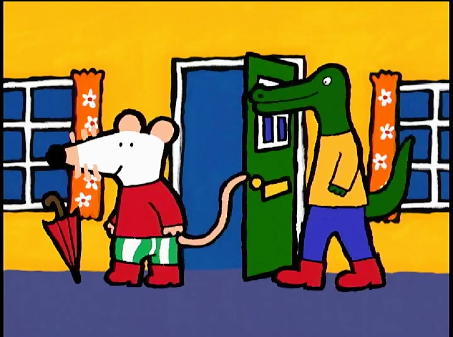 کارتون میسی موشه - آموزش زبان انگلیسی - اپیزود 25 - باران